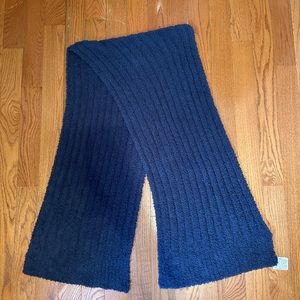 Free People Cloud Ribbed Blanket Scarf Women’s Oversized Navy